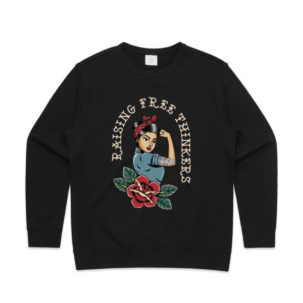 RAISING FREE THINKERS WOMENS CREW Thumbnail