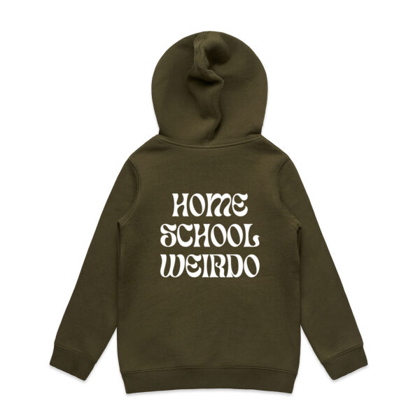 HOME SCHOOL WEIRDO KIDS HOODIE Thumbnail