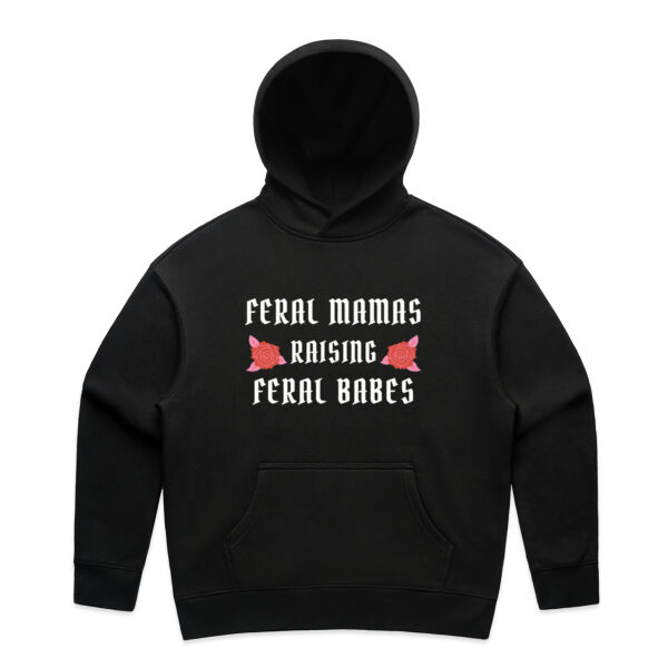 FERAL MAMAS FERAL BABES HOODIE - ON SALE Thumbnail